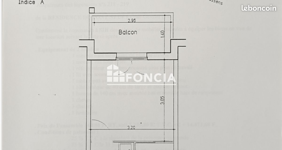 Appartement 1 pièce 18 m² · à Annecy · 18 m² · 67 000 €