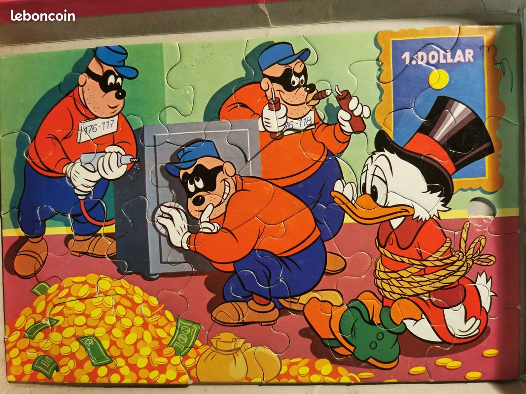 Lot de 5 puzzles différents de 60-15-24-26 pièces "vintage (image 4)