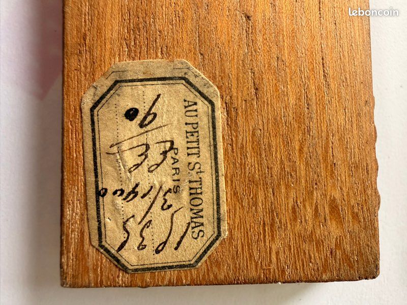3 Marqueurs De Points Anciens Pour Bridge - Bois, époque 1900 - Jeu De Cartes