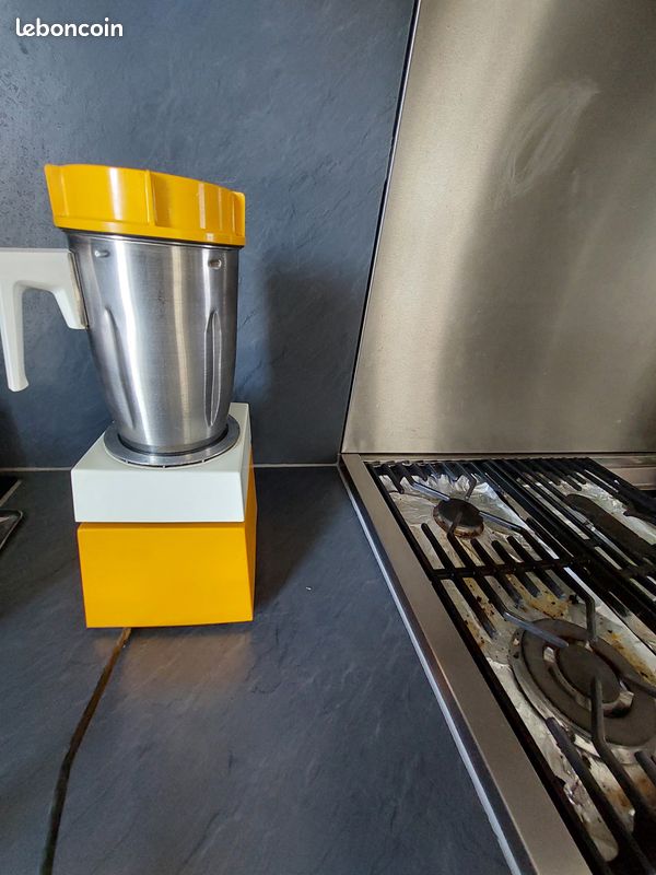 Robot Blender Vorwerk VM 20 - Années 60/70 - Orange - Vintage - Fonctionne