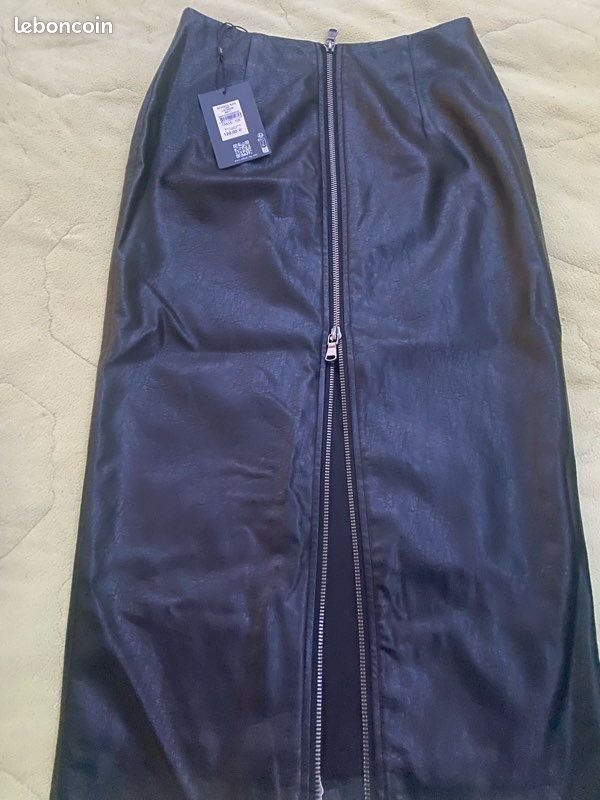 Jupe crayon cuir (image 2)