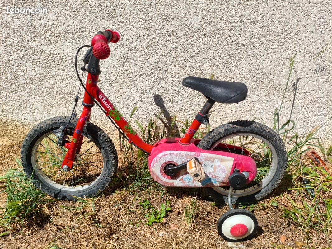 Vélo enfant B’Twin 14 pouces avec petites roues – idéal apprentissage (image 2)