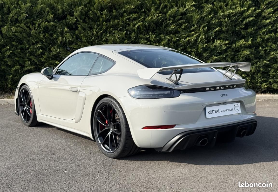 Porsche 718 Cayman I (982) 4.0 420ch GT4 PDK "TVA RECUPERABLE" (image 6)