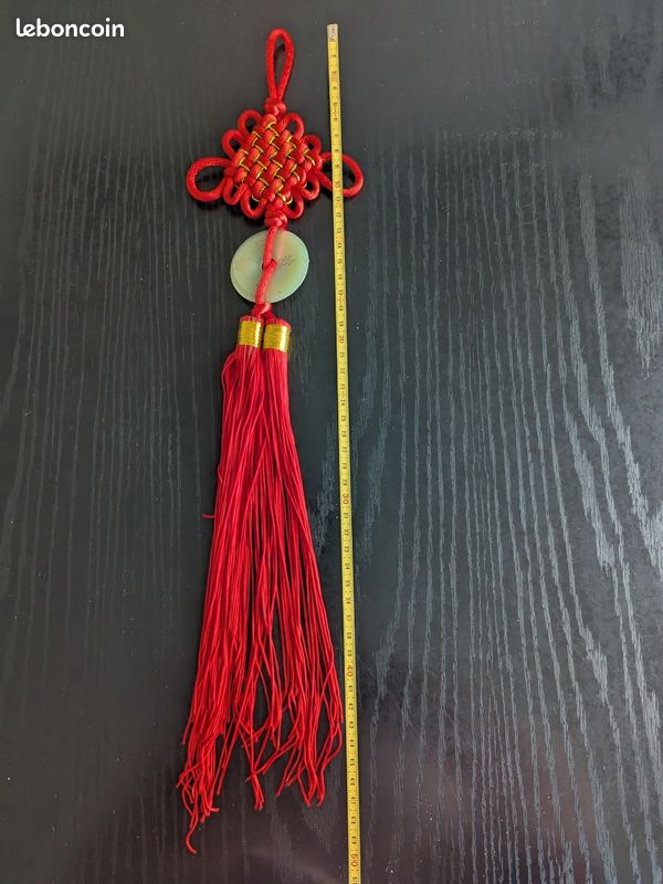 Porte-bonheur Chinois – Jarretière à Cordon Rouge, Symbole De Chance – Neuf