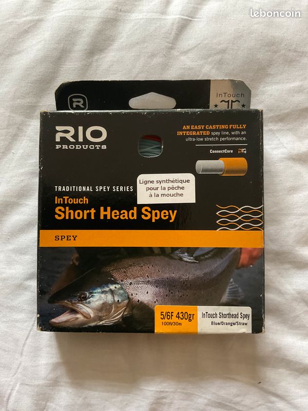 Rio Products Rio Intouch Short Head Spey Pêche Mouche Soie NEUVE