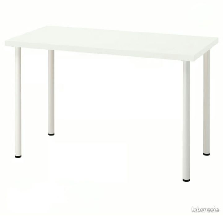 Bureau Ikea blanc (image 1)