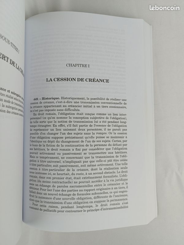 Traité de droit civil - les obligations - Jérôme François (image 8)