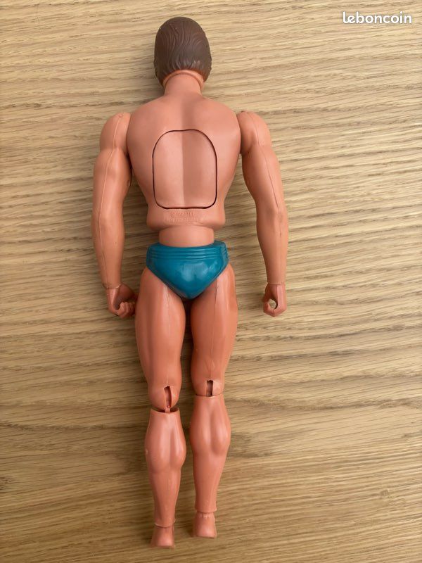 Figurine Big Jim Astros Cosmonaute - Mattel, Vintage, Articulée, Bon état