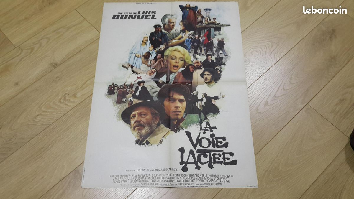 Affiche cinéma originale "LA VOIE LACTEE " Film 1969 / Format: 60 x 80 cm. "no copy" (image 1)