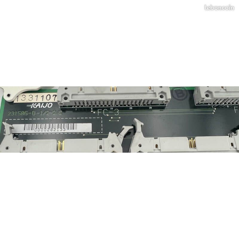 Kaijo motor control iv 231506-b-1/2~2/2 pour machine fb118ch (image 2)