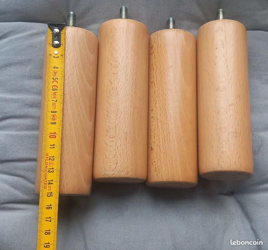 Pieds en bois pour lit (image 3)