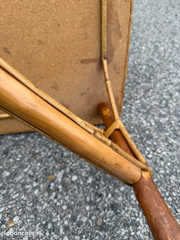 Table basse en rotin (image 7)