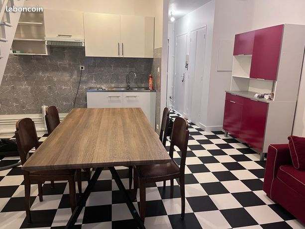 F3 duplex meublé objat
