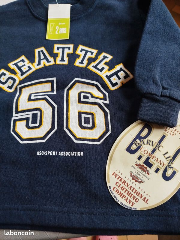 Sweat neuf avec étiquettes âge 2 ans (image 3)