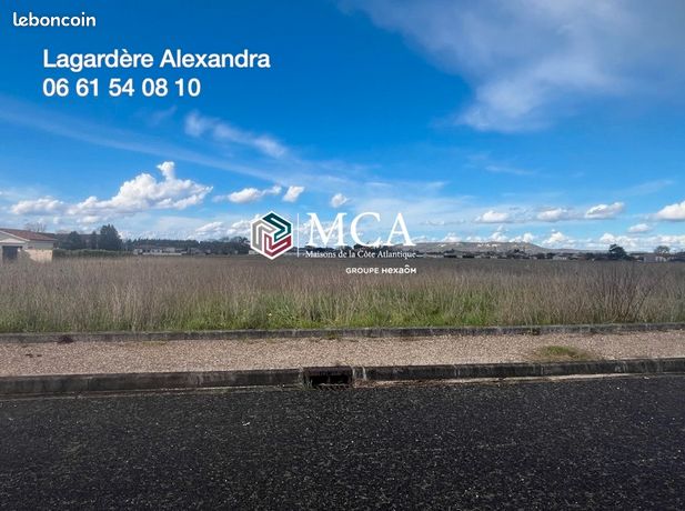 Terrain 890 m² Aiguillon