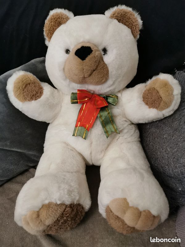 Peluche ours état neuf 75cm. ISON27 (image 2)
