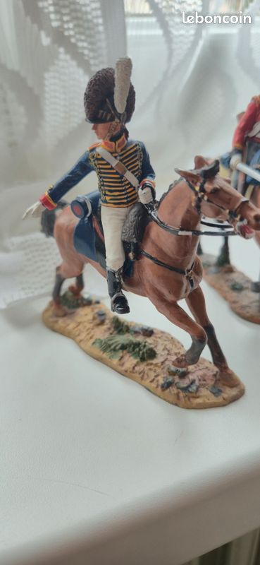 Figurine en plomb, Canonnier, Artillerie royale montée, G.-B., 1811 (image 1)