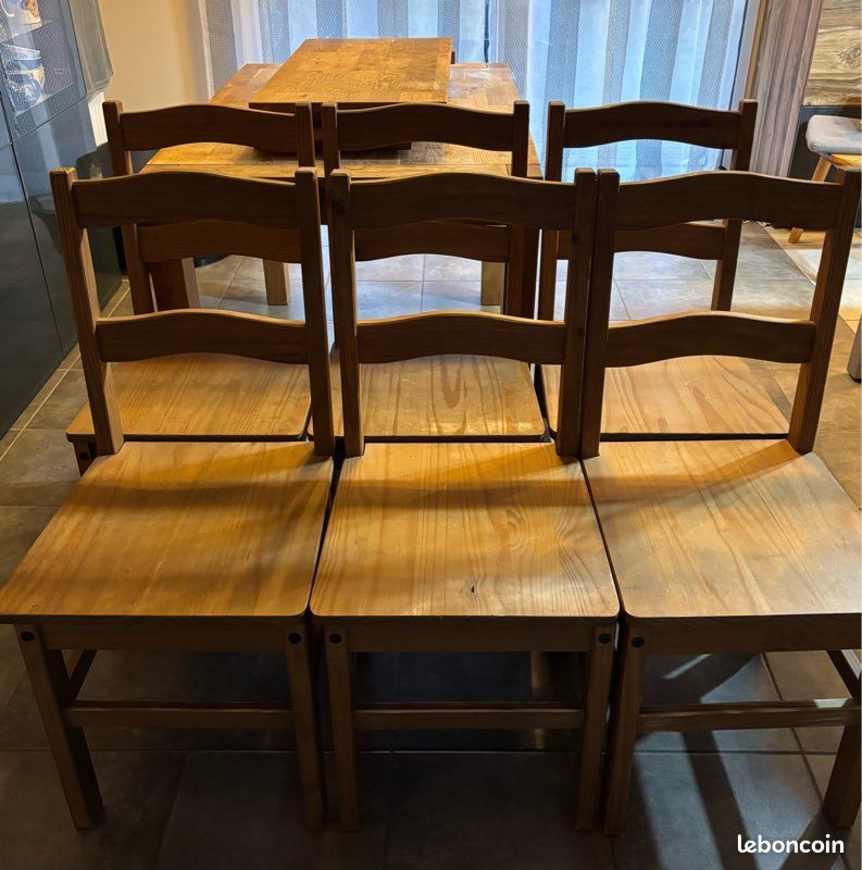 Table + 6 chaises (image 3)