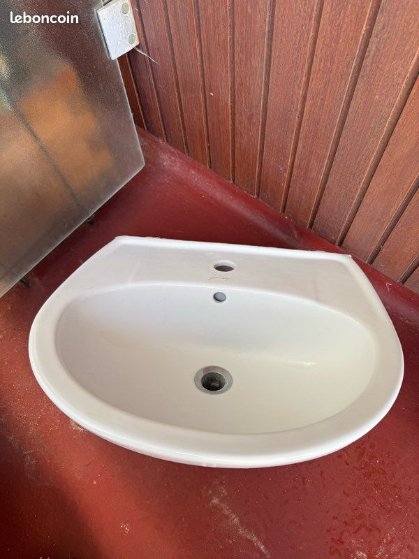 Pied + vasque de salle de bain (image 6)