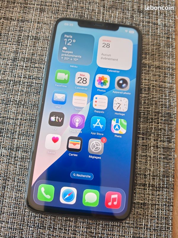 Iphone 11 PRO MAX 64 GO gris batterie neuve (image 3)