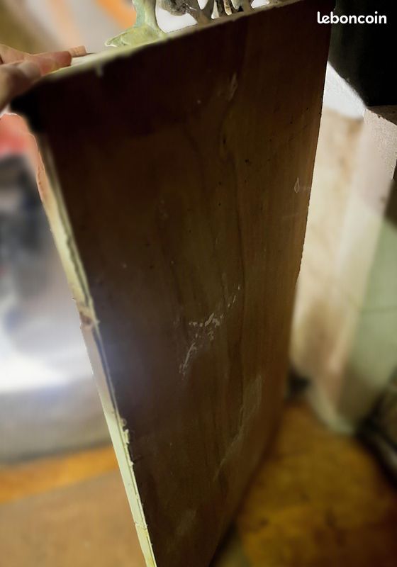 Trumeau en bois avec miroir (image 3)