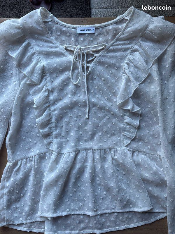 Lot de 10 vêtements femme – taille M + 1 pull Tommy Hilfiger offert 🌸 (image 11)