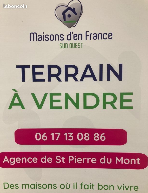 Terrain 500 m² · à Saint-Pierre-du-Mont · 500 m² · 65 000 €