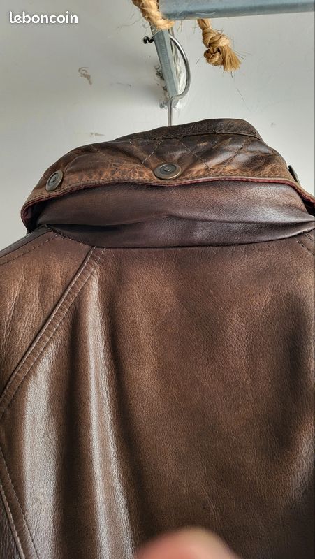 Veste Homme Devred Marron - Taille 54 - Laine Mélangée - Très Bon état Occasion