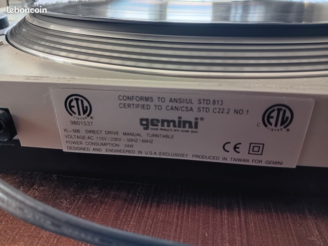 Platines vinyles avec enceinte - Photo, audio & vidéo