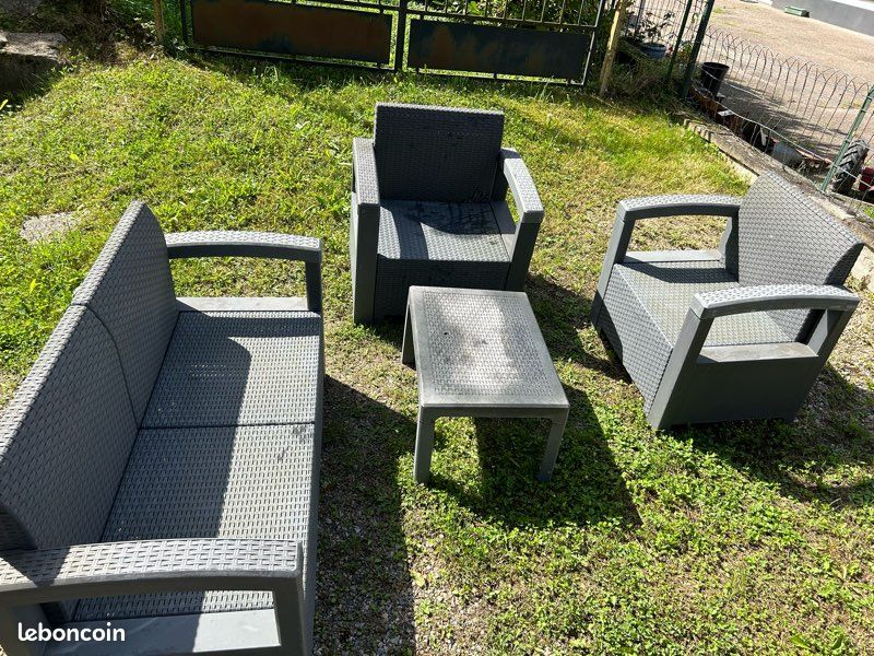 Salon de jardin 4 places (image 1)