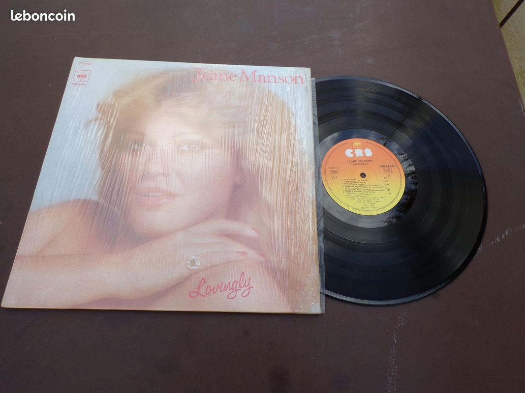 Vinyle 33t jeane manson 1977 sous blister lovingly (image 1)