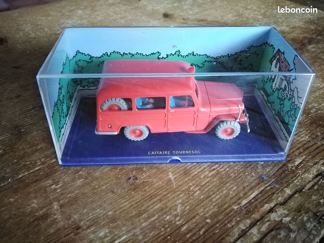 Voiture TINTIN - L'affaire Tournesol - Moulinsart N°57 - Willys overland - TBE (image 1)