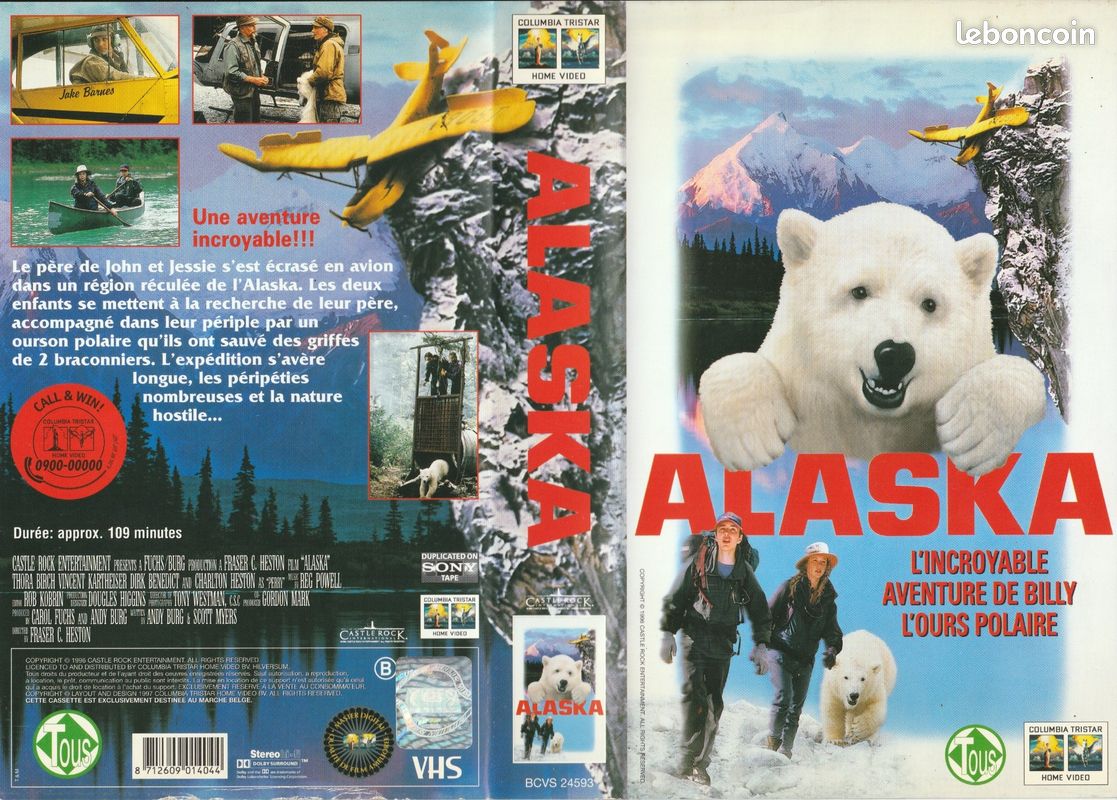Cassette VHS : ALASKA (image 1)