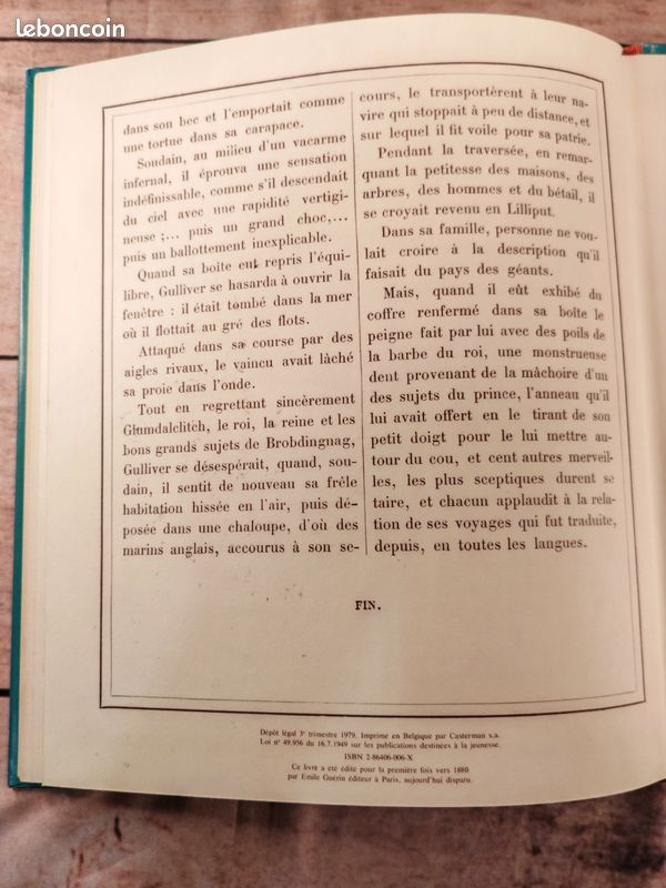 Ouvrage, Voyages de Gulliver (image 9)