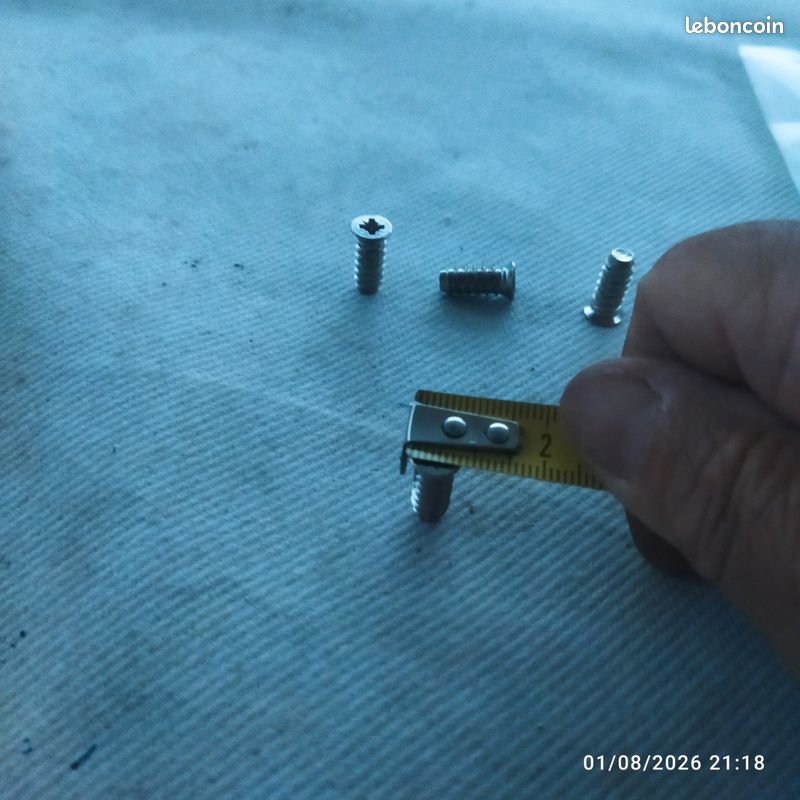 Lot de Cinq vis cruciformes de précision pour électronique/plastique (image 4)