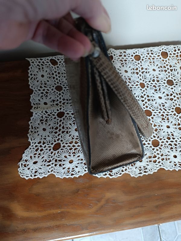 Sac à main Berma Paris Lézard véritable (image 12)