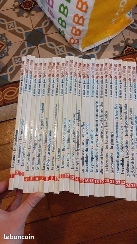 Numéros 1 à 26 des livres "il était une fois la vie" (image 1)