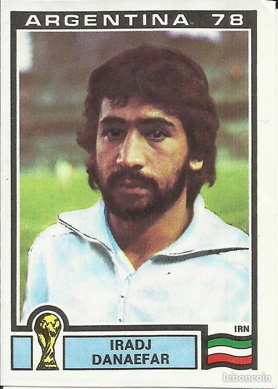 Carte Football 1978 Tunisie-Iran Coupe Du Monde 1977 – Édition Rencontre
