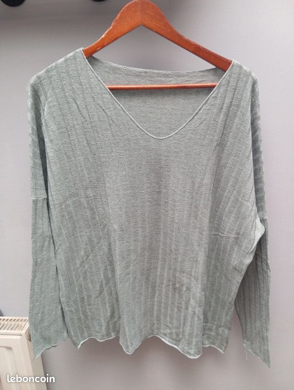 Pull vert olive Vêtements