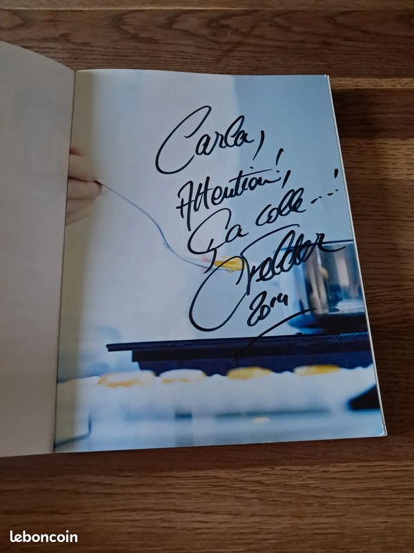 Livre dédicassé Christophe Felder la confiserie (image 4)