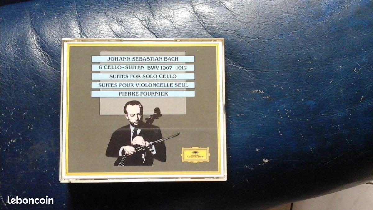 Cd bach suites pour violoncelle cello suites musique classique 