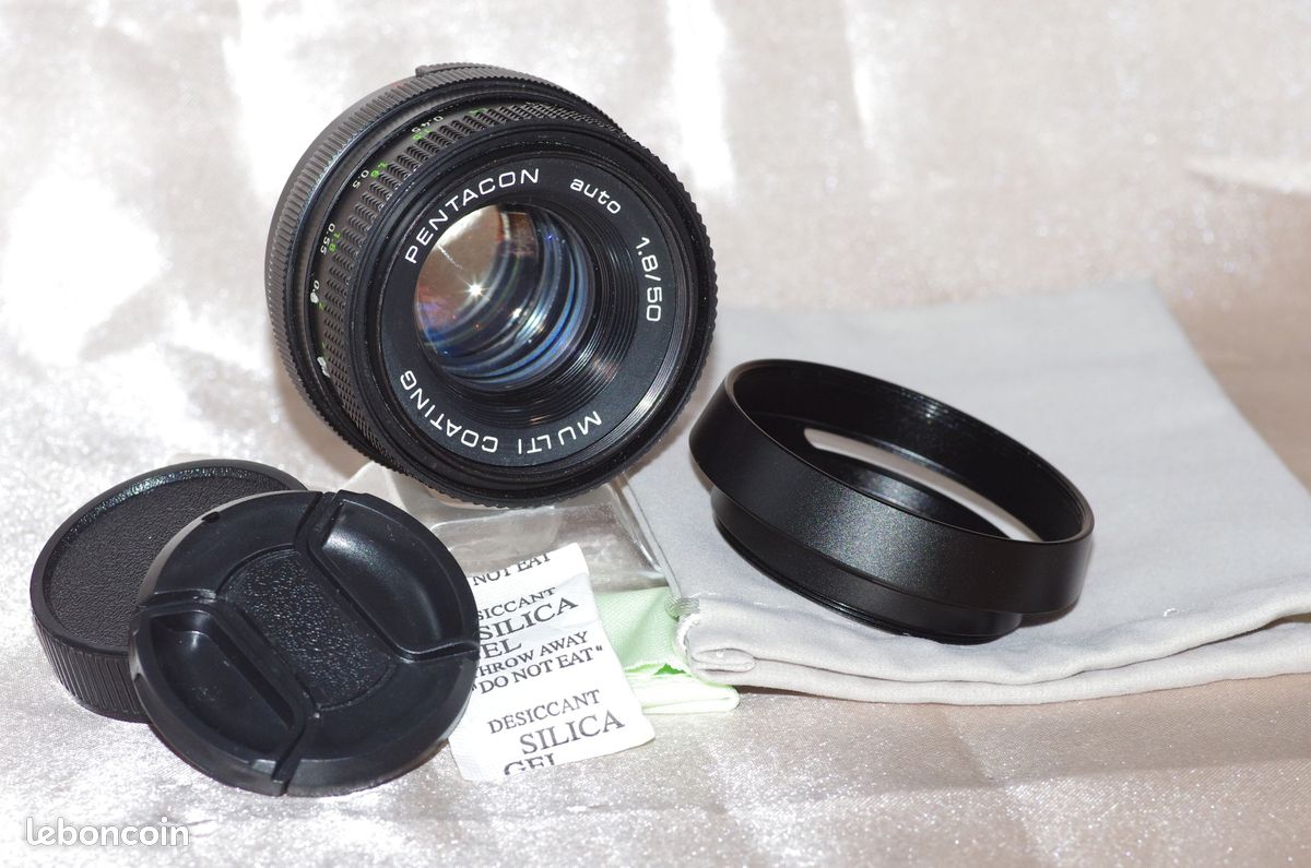 Objectif Pentacon 50mm F/1.8 M42 – Meyer Optik Oreston – Vintage Allemagne