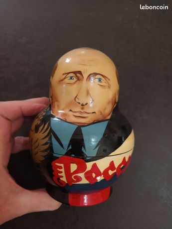 b>Matriochka poupée russe Président Poutine</b> - Merveilles <b>Russie</b
