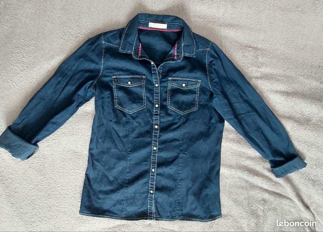 Chemise en jeans (image 1)