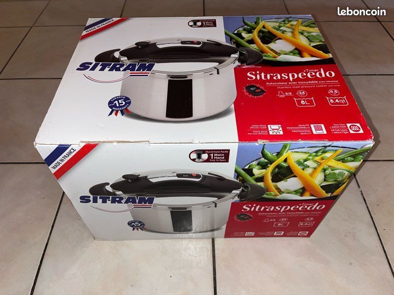 Autocuiseur cocotte sitram 8 L ouverture facile (image 1)