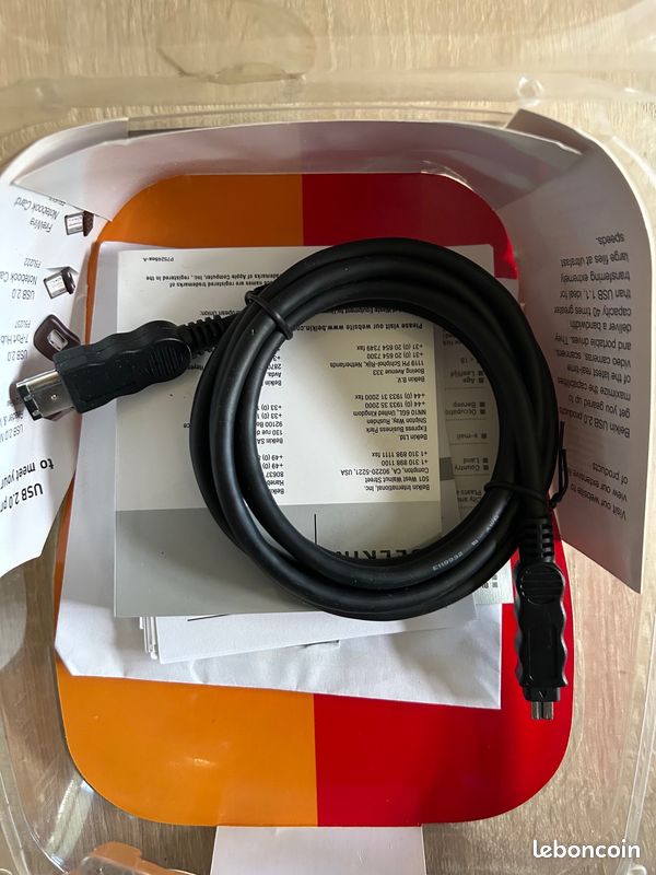 Carte PCI Belkin USB 2.0 3 Ports Haute Vitesse Neuve
