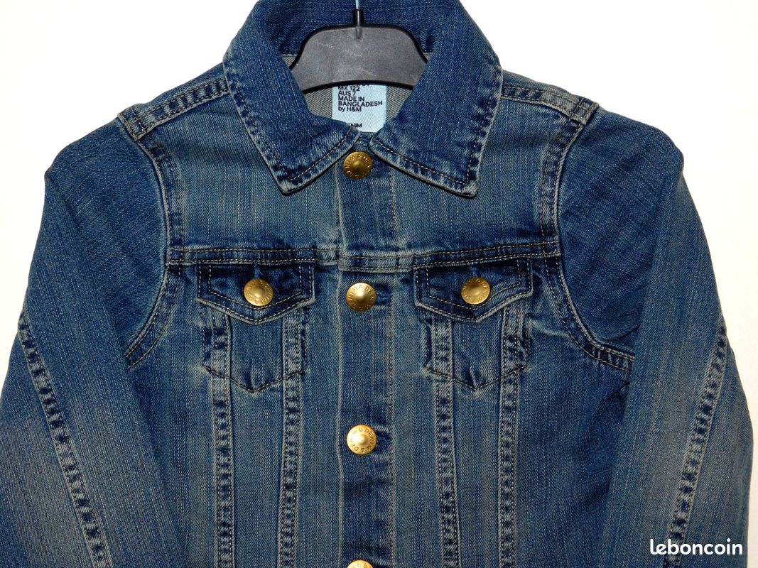 H&M Veste jean fille 6/7 ans (image 3)