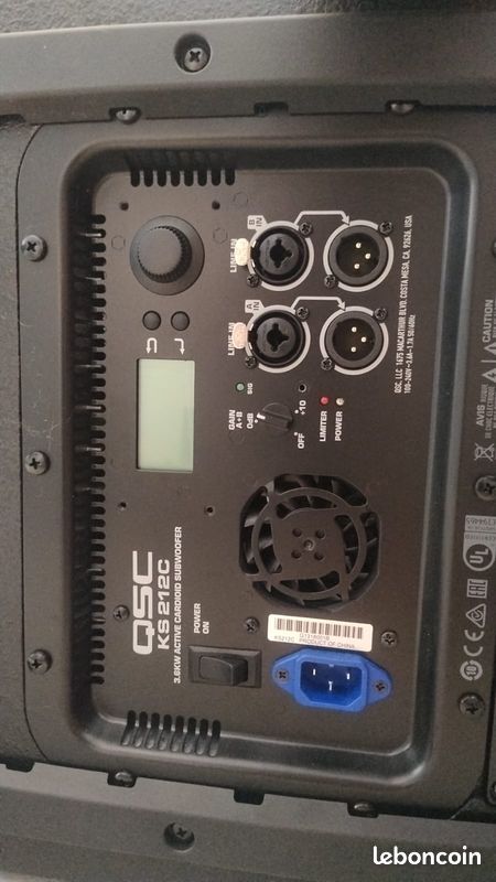 Système sono QSC K12 + KS212C – Très bon état (image 8)