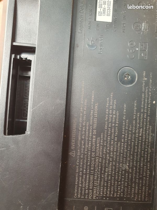 Clavier sans fil Logitech (image 2)