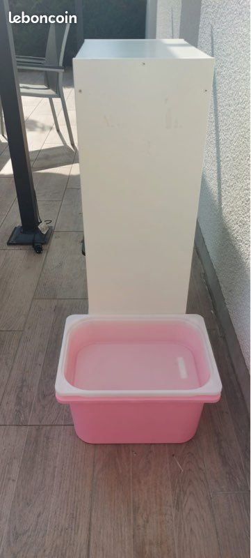 Meuble de rangement IKEA trofaste avec bac de rangement de couleur (image 3)